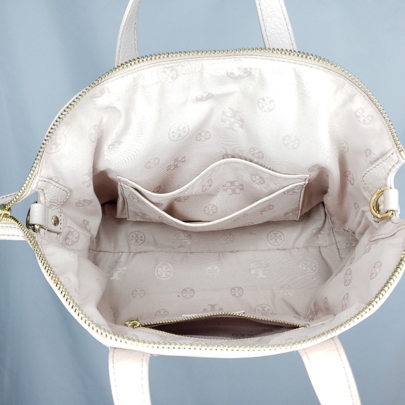 Tory Burch Blush Leather Handbag - Picture 10 of 16